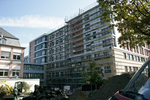 Süd-West Ansicht und Altbau Chirurgie